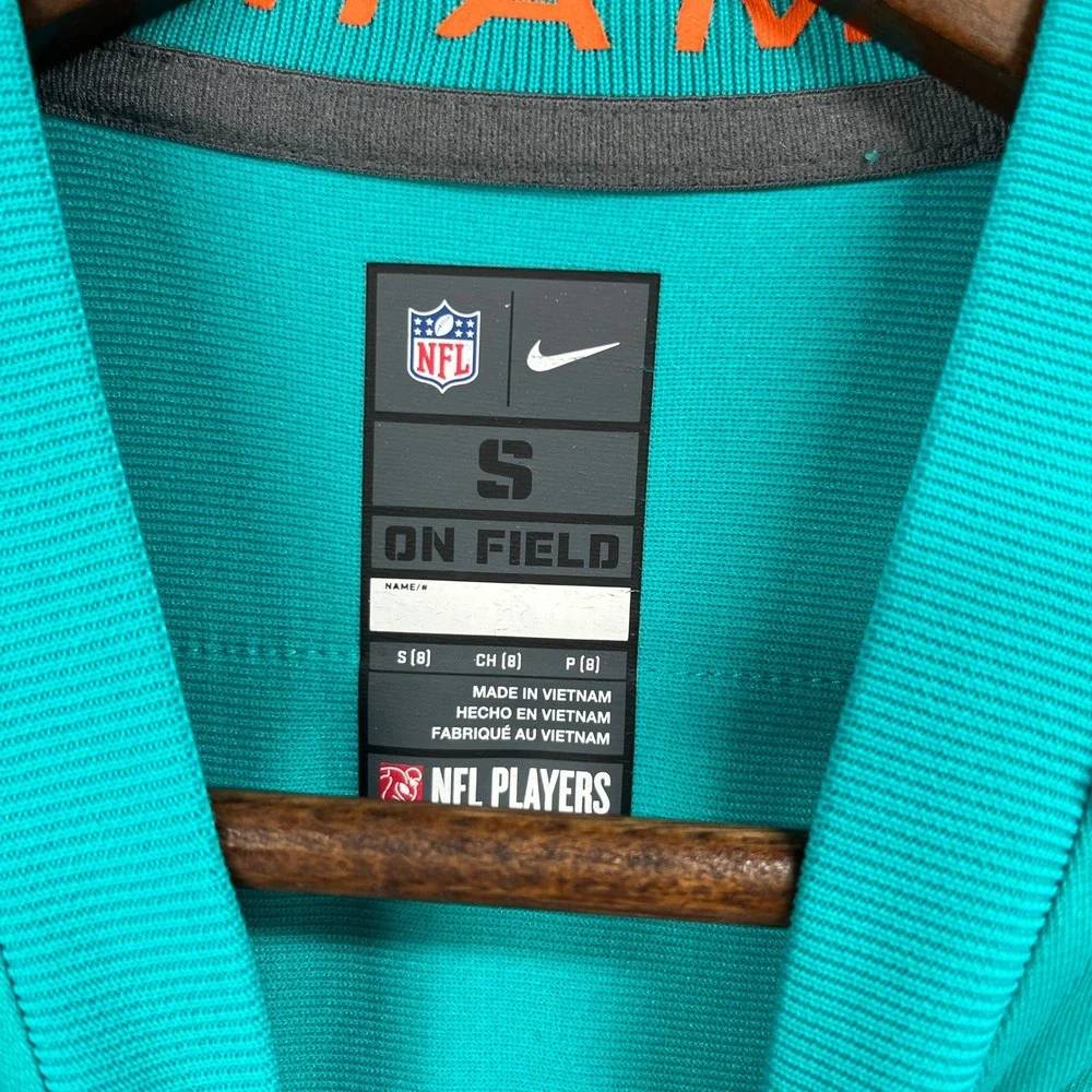 Tyreek Hill Miami Dolphins Nike Jersey Boy S Aqua #10 On Field Football Game Day